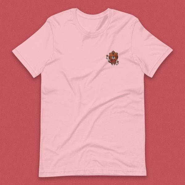 Year of the Tiger Embroidered T-Shirt Cheap - Image 2